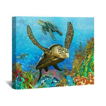 Swimming Wall Decor in Canvas, Murals, Tapestries, Posters & More