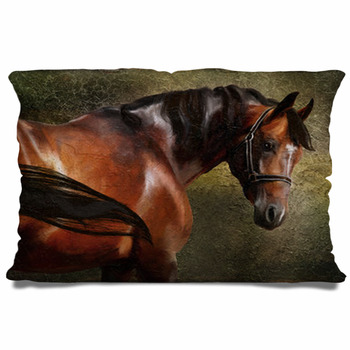 The Thoroughbred Classical Oil Portrait Pillow Case/Sham