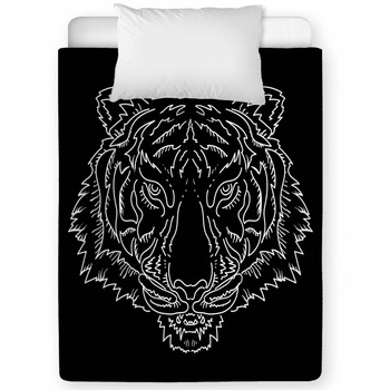 The Vector Logo Tiger for Tattoo or T-shirt Design or Outwear