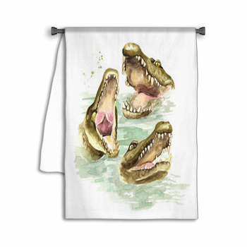 XDDJA White Alligator Eye of Crocodile Reptile Closeup Sketch Graphics Shower  Curtain 60x72 inch 