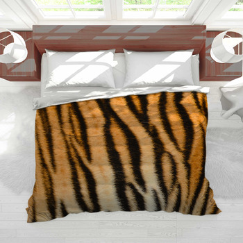 Tiger Print Comforters, Duvets, Sheets & Sets 