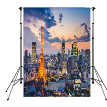 Japanese Photo Backdrops | Available in Ultra Large Custom Sizes