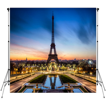 Paris Custom Backdrops | Available in Very Large Custom Sizes