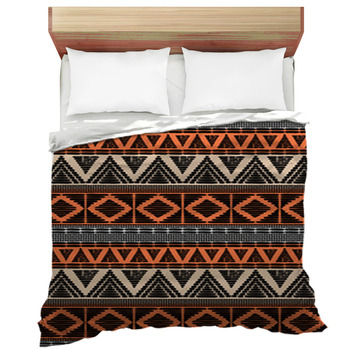 Tribal Pattern Vector Seamless African Print Comforter