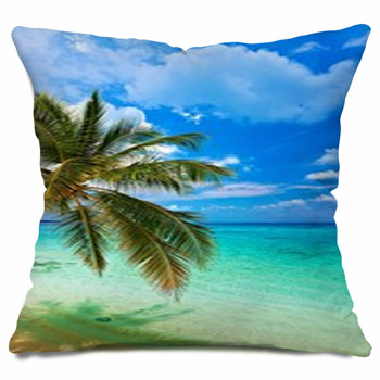 Palm tree Throw Pillows, & Shams