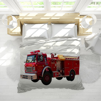 Firefighter Comforters Duvets Sheets Sets Personalized