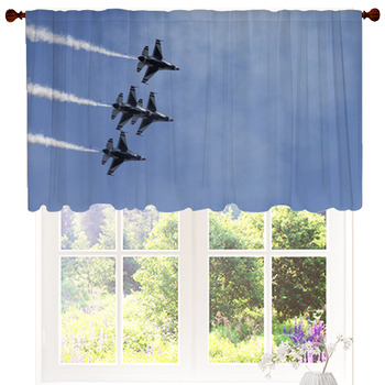 Air force blue curtains best sale