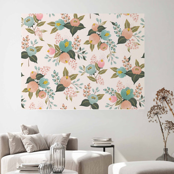 Pink and green Wall Decor in Canvas, Murals, Tapestries, Posters & More