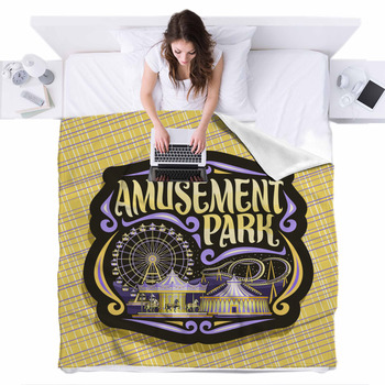 Amusement park Comforters Duvets Sheets Sets Personalized