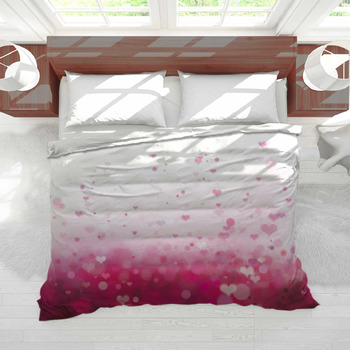 Bedtime Originals Blossom Watercolor Floral Twin Sheets and Pillowcase Set - Pink