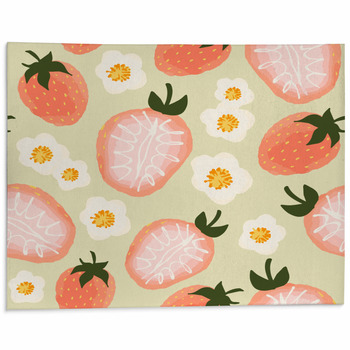 Strawberry Area Rugs & Custom Size Floor Mats