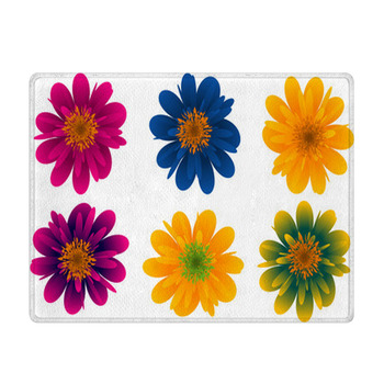 Vektorblumen Bath Mat