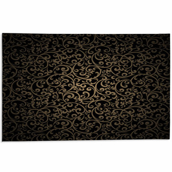 Black and gold Area Rugs & Floor Mats