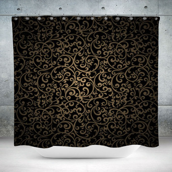 Vintage Background Custom Size Shower Curtain