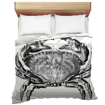 Crab Comforters, Duvets, Sheets & Sets | Custom