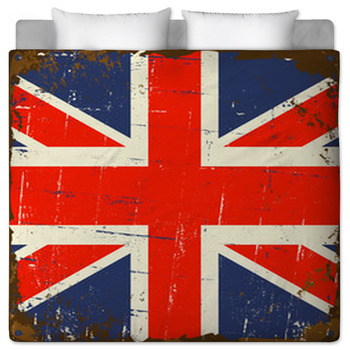 British flag Comforters, Duvets, Sheets & Sets | Personalized