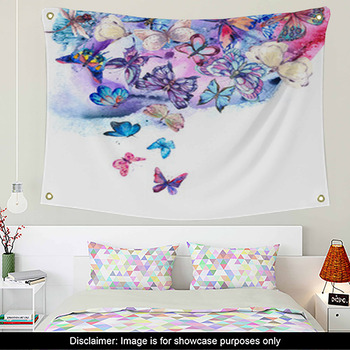 Butterfly Wall Decor in Canvas, Murals, Tapestries, Posters & More