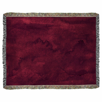 Maroon Fleece Blanket Throws Free Personalization