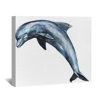 Dolphin Wall Decor in Canvas, Murals, Tapestries, Posters & More