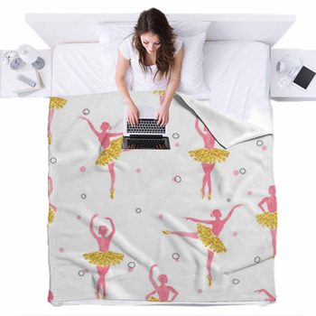 Prima Ballerina Bedding set 4Pcs Queen size Fit sheet Bed sheet set  Duvet/Quilt Set - Arabesque Life