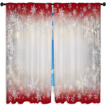 Christmas Curtains & Drapes | Black Out | Custom Sizes