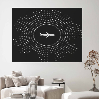 Airplane Wall Decor in Canvas, Murals, Tapestries, Posters & More