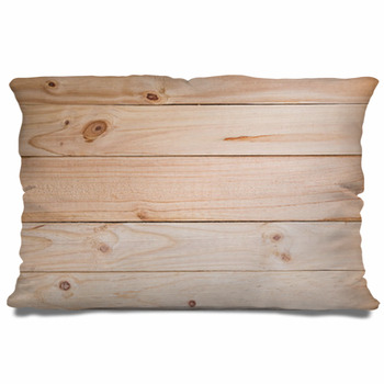 Wooden board background. Natural wood banner Fleece Blanket by