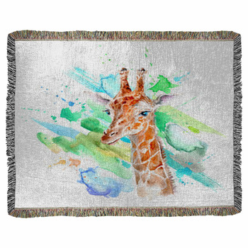 Giraffe throw online blanket