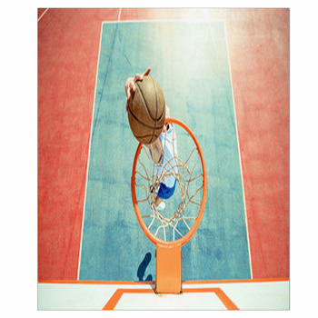 Poster Pop-Art, on Sport Theme - Basketball Outdoor, by Daniel Coulmann