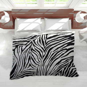 Zebra print Comforters, Duvets, Sheets & Sets | Personalized